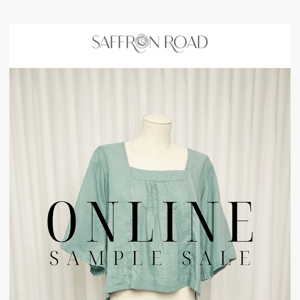 Online Sample Sale 👗