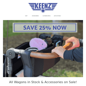 Save 25% on Keenz Accessories