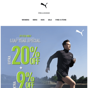 LEAP into Special Deals with PUMA!