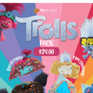 🌈Limited Edition Trolls Pack 🍪✨