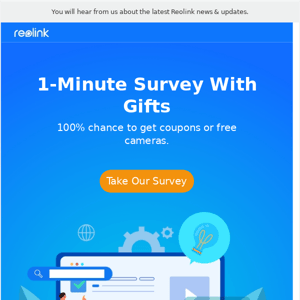 100% Chance to Win a Prize - 1-Minute Survey With Rewards