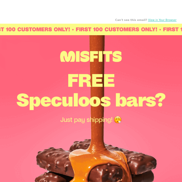 FREE Speculoos Bars 🤤 🍫