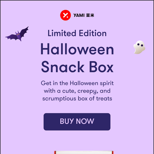 👻 Boo! Halloween Snack Box is Here! 🎃