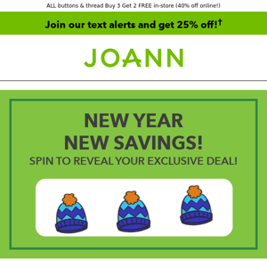 Holiday Gifting Special: 30% off on Big Twist & K+C Yarn at Joann.com 🎁 -  Joann