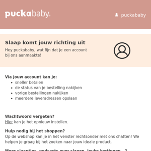 Welkom bij Puckababy