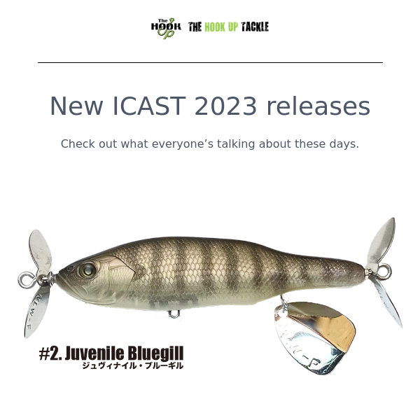 New 2023 ICast releases instock now