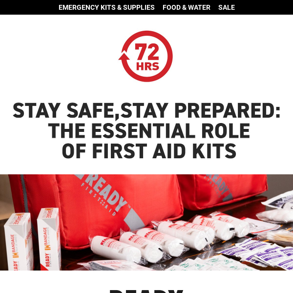 Stay Prepared and Save 15%: Essential First Aid Kits at 72hours.ca