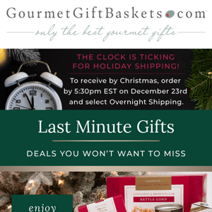 10% Off Gourmet Holiday Gifts!