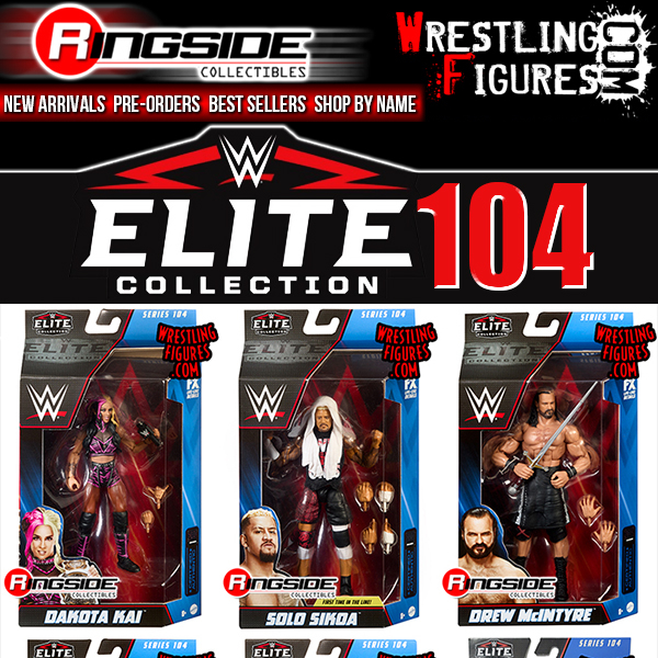 WWE Elite 104 Images 🤩 Solo Sikoa!