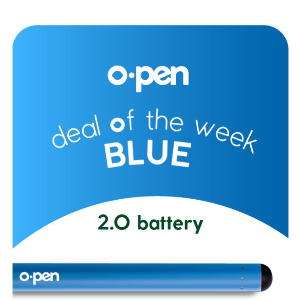 O.pen Deal Of The Week: Blue 2.0 Battery