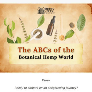 🖐️ Do you know the ABCs of the Botanical Hemp World?