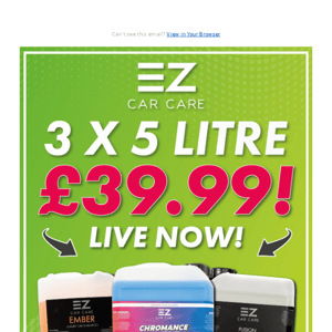 🤯 ANY 3 X 5 LITRES OF CHOICE! - NOW ONLY £39.99!!!