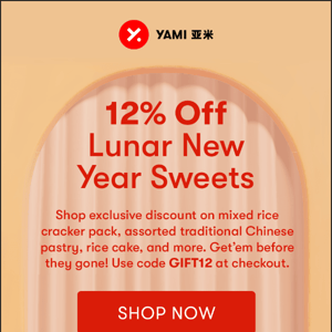 Bring good luck with 12% off exclusive sale
