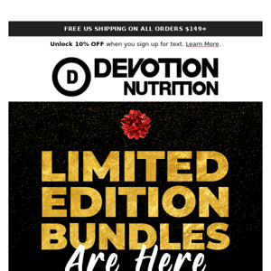 Devotion Drop: Limited Edition 2022 Holiday Bundles Are Here!