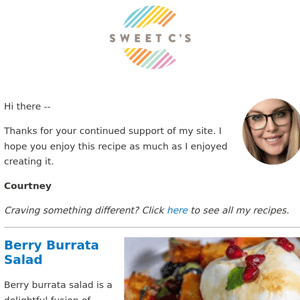 Berry Burrata Salad