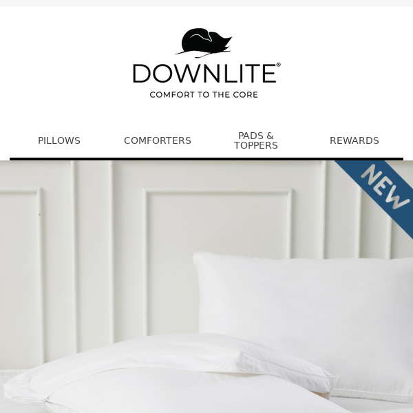 50% Off Intro Offer: World's First 3-in-1 Adjustable White Goose Down Pillow  - Downlite