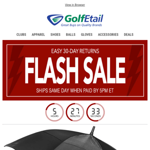 Only $18‼️ IZZO Double Canopy Oversized Golf Umbrella • This Deal is On