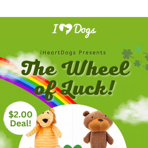 Who Needs a Lucky Charm? Spin the Wheel!🍀🌈