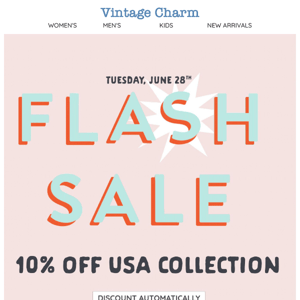 ⭐ LAST CHANCE ⭐ 10% OFF USA COLLECTION