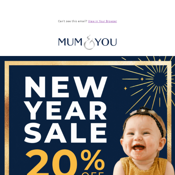 Yay, the New Year Sale is here 👶