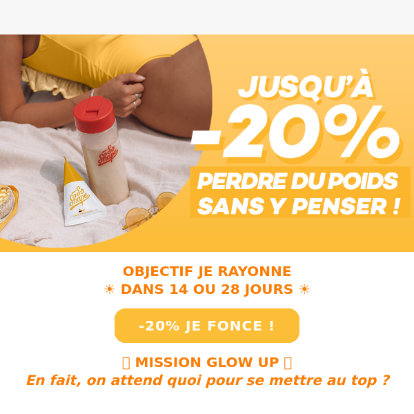 Jusqu'à -20%, c'est encore temps !