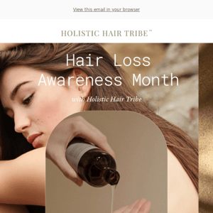 Hair Loss Awareness Month with HHT 💚