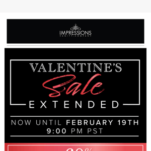 ❤️ Valentine's Sale - EXTENDED