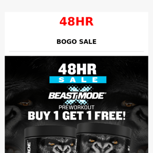 🔥 48HR Sale Beast Mode X BOGO