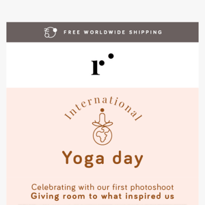 International Yoga day🙏