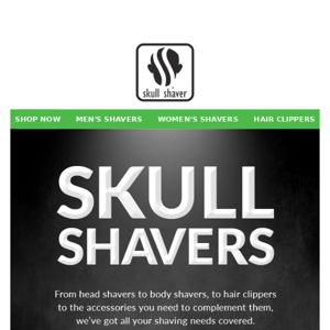 The full Skull Shaver line up for 2023