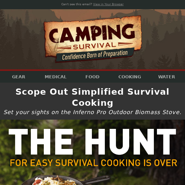 On the Hunt for Easy Survival Cooking?