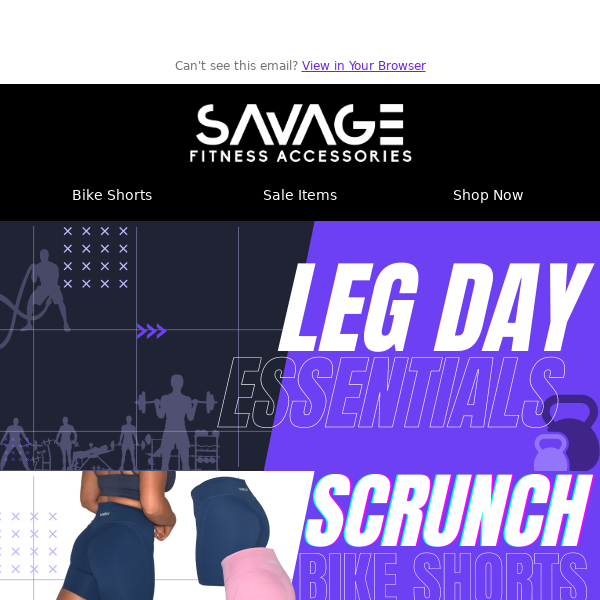 Savage Fitness Accessories Check Out These Leg Day Essentials!🦵