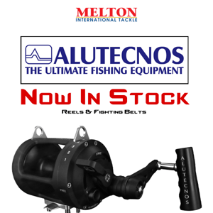 Reels & Fighting Belts from Alutecnos now in-stock