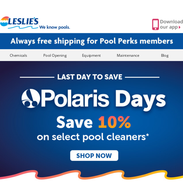 🤚 WAIT! Today’s Your (Last Chance) to Shop Polaris Days