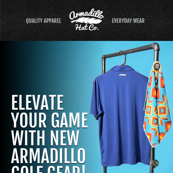 NEW DROP: Armadillo Golf & Supply is HERE 🔥