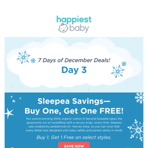 Day 3 of 7 Days of December Deals! ❄️