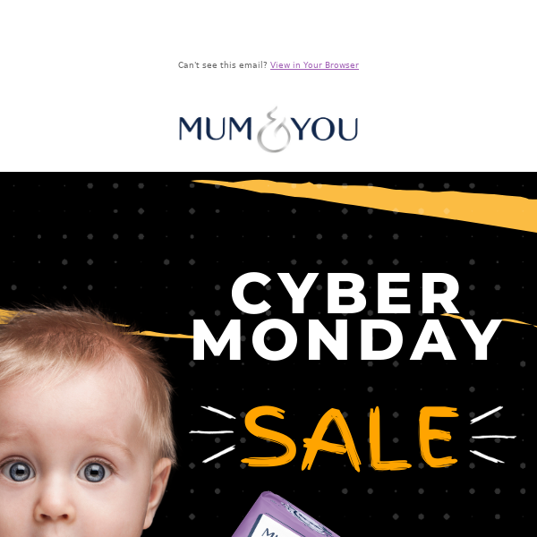 Cyber Monday 🧡 Final few days of sale