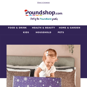 💜 Merry Christmas from Poundshop!