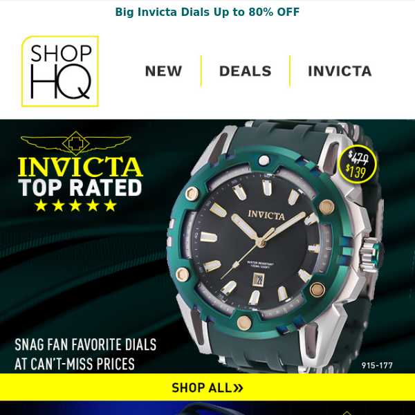 Top Rated Invicta Timepieces UNDER $150