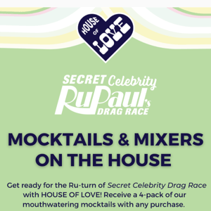 Mocktails & Mixers Are On The House 💕