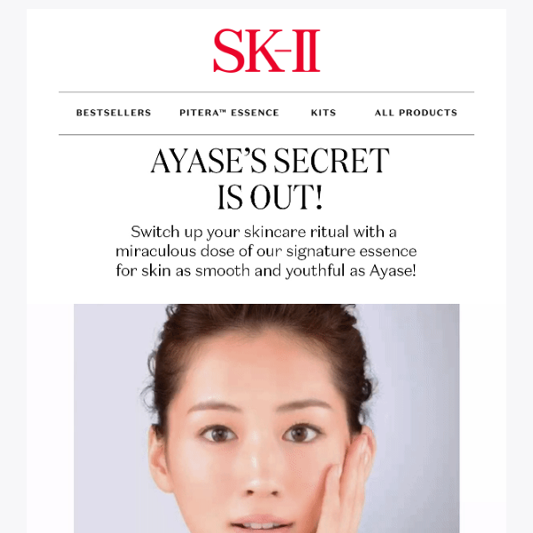 Her biggest skincare tip is out! Discover what Ayase uses daily 👀