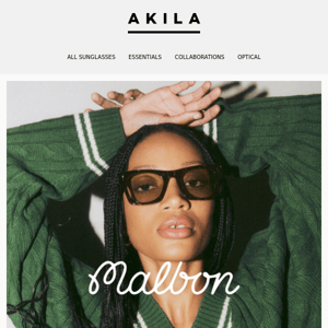 Revamp Your Style with Malbon Golf x AKILA Sunglasses in New Colors!