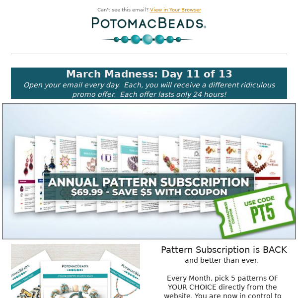 Pattern Subscription is BACK
