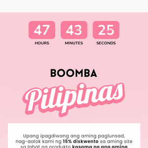 🤩Philippines Launch! Makakuha ng 15% OFF sa lahat ng produkto ngayon! 🤩