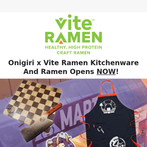 New Flavor OUT NOW! Spicy Seiso and Onigiri x Vite Ramen is now LIVE!