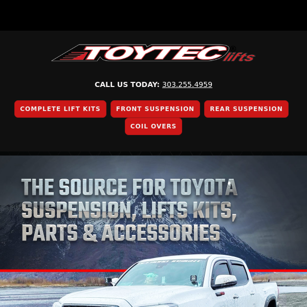 Vehicle With Toytec Lift Kits