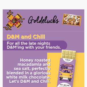 Invitation: D&M and Chill with Goldelucks!