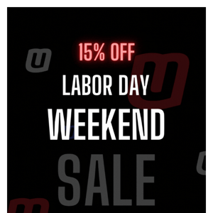 Labor Day Sale  🎉