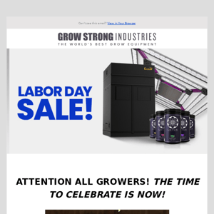 The Labor Day Sale begins! 🙌