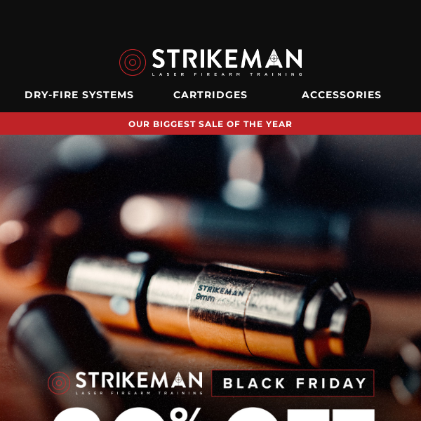Black Friday Sale in Full Swing *Save 30%* on Strikeman